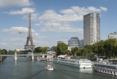 Amont du pont de grenelle